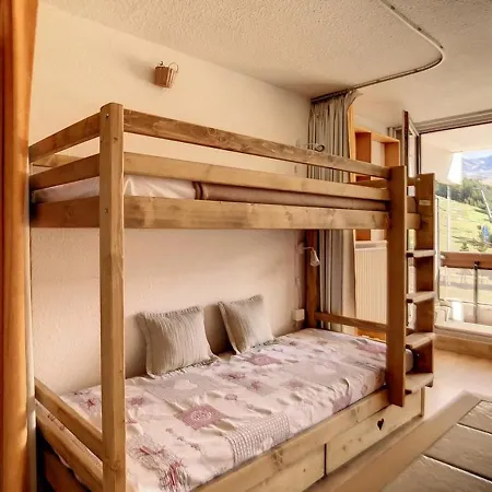 Au Pied Des Pistes Avec Balcon Sud, 4 Couchages, Bien équipé, La Croisette, Les Belleville - Fr-1-344-1018
